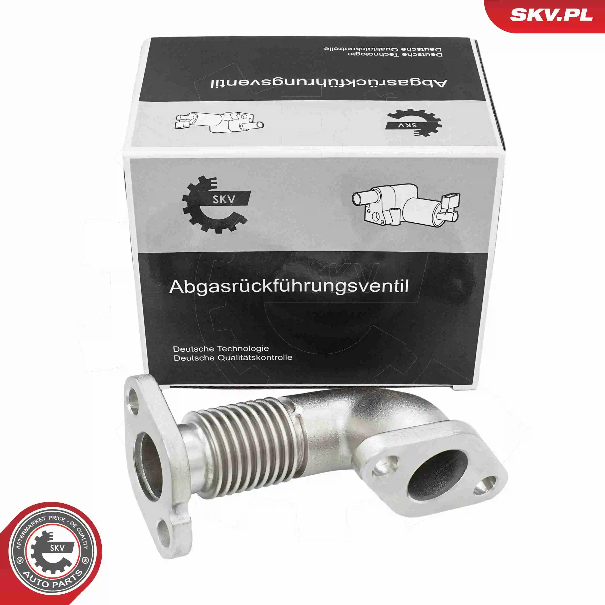 Pipe, EGR valve